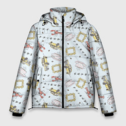 Куртка зимняя мужская Friends, цвет: 3D-светло-серый
