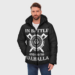 Куртка зимняя мужская Vikings, цвет: 3D-черный — фото 2