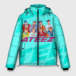Куртка зимняя мужская Ateez, цвет: 3D-красный