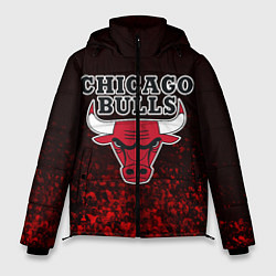 Куртка зимняя мужская CHICAGO BULLS, цвет: 3D-красный