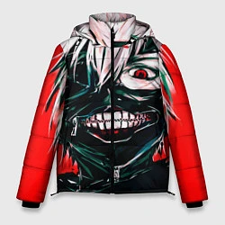 Куртка зимняя мужская Токийский Гуль, цвет: 3D-красный