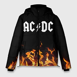 Куртка зимняя мужская AC DC, цвет: 3D-черный