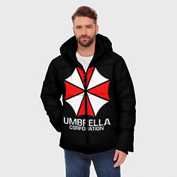 Куртка зимняя мужская UMBRELLA CORP, цвет: 3D-светло-серый — фото 2