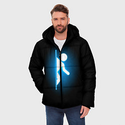 Куртка зимняя мужская Portal, цвет: 3D-черный — фото 2