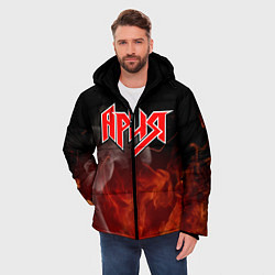 Куртка зимняя мужская АРИЯ, цвет: 3D-красный — фото 2