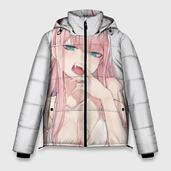 Куртка зимняя мужская Ahegao, цвет: 3D-красный