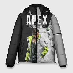 Куртка зимняя мужская Apex Legends, цвет: 3D-черный