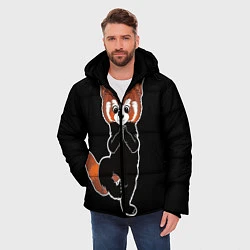 Куртка зимняя мужская Енот, цвет: 3D-черный — фото 2