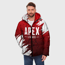 Куртка зимняя мужская APEX LEGENDS, цвет: 3D-черный — фото 2