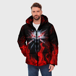Куртка зимняя мужская ВЕДЬМАК, цвет: 3D-светло-серый — фото 2