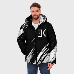 Куртка зимняя мужская ЕГОР КРИД, цвет: 3D-черный — фото 2