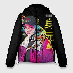 Куртка зимняя мужская 2К Girl, цвет: 3D-черный