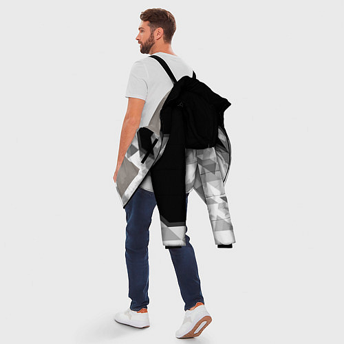 Мужская зимняя куртка JUVENTUS / 3D-Светло-серый – фото 5