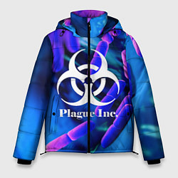 Куртка зимняя мужская PLAGUE INC, цвет: 3D-черный