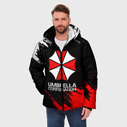 Куртка зимняя мужская UMBRELLA CORP, цвет: 3D-красный — фото 2