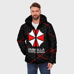 Куртка зимняя мужская UMBRELLA CORP, цвет: 3D-красный — фото 2