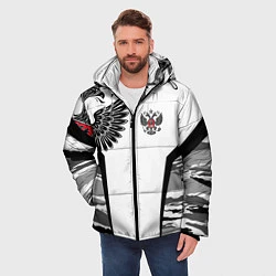 Куртка зимняя мужская Камуфляж Россия, цвет: 3D-черный — фото 2