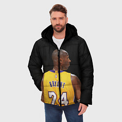 Куртка зимняя мужская Kobe Bryant, цвет: 3D-черный — фото 2