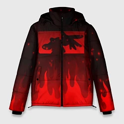 Куртка зимняя мужская LIMP BIZKIT, цвет: 3D-черный