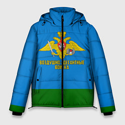 Куртка зимняя мужская Воздушно - десантные войска, цвет: 3D-черный