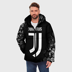 Куртка зимняя мужская JUVENTUS, цвет: 3D-красный — фото 2