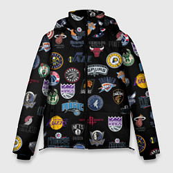 Мужская зимняя куртка NBA Pattern