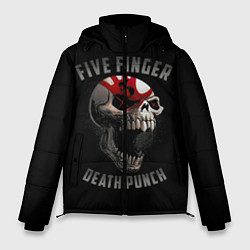 Куртка зимняя мужская Five Finger Death Punch, цвет: 3D-черный