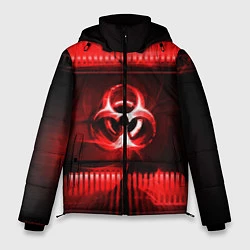 Куртка зимняя мужская BIOHAZARD, цвет: 3D-черный