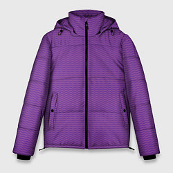 Мужская зимняя куртка Фиолетовая волна