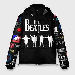 Куртка зимняя мужская Beatles, цвет: 3D-черный