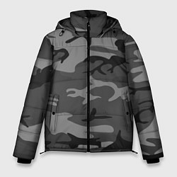 Куртка зимняя мужская Военный камуфляж, цвет: 3D-светло-серый