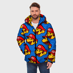 Куртка зимняя мужская Mario, цвет: 3D-черный — фото 2