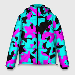 Куртка зимняя мужская Modern Camouflage, цвет: 3D-черный