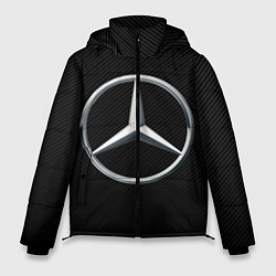 Куртка зимняя мужская MERCEDES-BENZ CARBON, цвет: 3D-красный