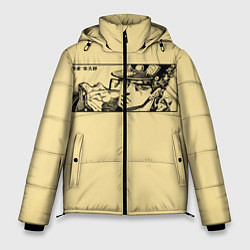 Куртка зимняя мужская Невероятные приключения джоджо, цвет: 3D-черный