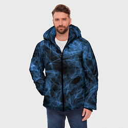 Куртка зимняя мужская Дым, цвет: 3D-черный — фото 2