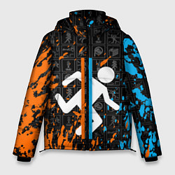 Куртка зимняя мужская PORTAL 2, цвет: 3D-черный