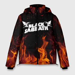 Куртка зимняя мужская Black Sabbath, цвет: 3D-красный