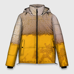 Куртка зимняя мужская Пиво, цвет: 3D-черный