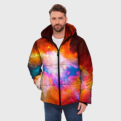 Куртка зимняя мужская Space, цвет: 3D-черный — фото 2
