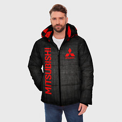 Куртка зимняя мужская MITSUBISHI, цвет: 3D-черный — фото 2