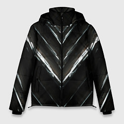 Куртка зимняя мужская МЕТАЛЛИЧЕСКАЯ БРОНЯ, цвет: 3D-черный