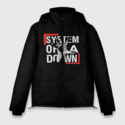 Куртка зимняя мужская System of a Down, цвет: 3D-черный