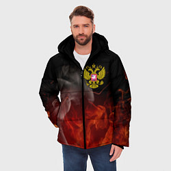 Куртка зимняя мужская РОССИЯ, цвет: 3D-черный — фото 2