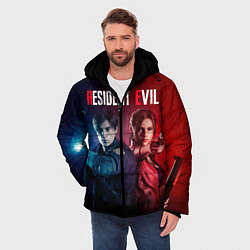 Куртка зимняя мужская Resident Evil 2, цвет: 3D-светло-серый — фото 2