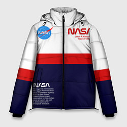 Куртка зимняя мужская NASA, цвет: 3D-черный