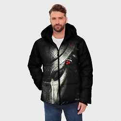 Куртка зимняя мужская PREDATOR, цвет: 3D-красный — фото 2