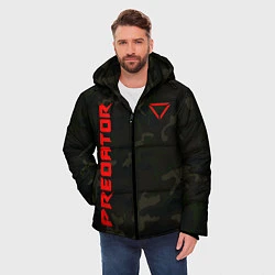Куртка зимняя мужская Predator Military, цвет: 3D-красный — фото 2