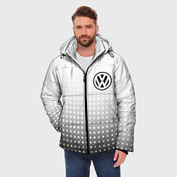 Куртка зимняя мужская Volkswagen, цвет: 3D-черный — фото 2