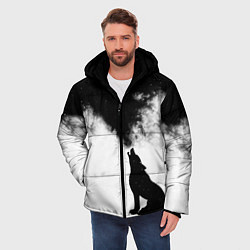 Куртка зимняя мужская Galaxy wolf, цвет: 3D-черный — фото 2